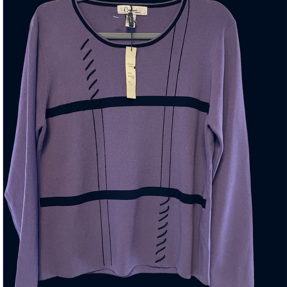 NWT Carducci Woman Top Sz 1x